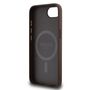 Guess PU 4G Peony case with MagSafe for iPhone 16e - brown, Guess 3666339453305 3666339453305