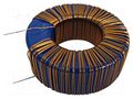 Inductor: wire; THT; 3.3mH; 800mA; 2.22Ω; Inductor: toroidal; Ø: 49mm FERYSTER DTMSS-47/3.3/0.8-V