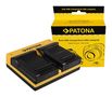 PATONA Dual Ladegerät f. Samsung B740E Galaxy NX mini NXF1 S4 Zoom S4 Zoom LTE SMC101 inkl. Micro-US, PATONA 191668 4055655187817