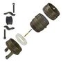 CIRCULAR, SIZE 20, 41WAY, SKT (L/C) MS3126E20-41SX-LC