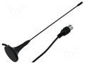 Antenna; 0.17m; DVB-T; coaxial 9.5mm; magnet GOOBAY DVB-T.01