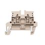 Feed-through terminal block, Tension-clamp connection, 2.5 mm², 800 V, 24 A, Number of connections: 2 Weidmuller 1933700000 04032248586738