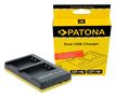 PATONA Dual Quick-Charger f. Canon LP-E17 EOS 750D 760D Kiss X8i incl. USB-C cable, PATONA 1939 4055655175296