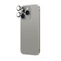 AmazingThing AR Aluminum 3 Lens Glass with Camera Lens Frame for iPhone 16 Pro / 16 Pro Max - Gray, AmazingThing IP16CAM3GYGLA IP16CAM3GYGLA