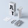 Jisulife Handheld Fan Life9 3600mAh Portable Mini Blower USB Fan - Gray, Jisulife Life9_grey_36 Life9_grey_36