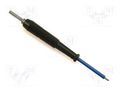 Measuring tip; 1A; 60VDC; black; Tip diameter: 2mm; 931376100 HIRSCHMANN T&M PRUEF1SW