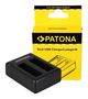 PATONA GoPro Hero 4 AHDBT-401 USB Dual Charger incl. Mini-USB cable, PATONA 1983 4055655110259