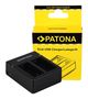 PATONA GoPro Hero 3 AHDBT-301 USB Dual Charger inkl. Micro-USB cabel, PATONA 1986 4055655110075