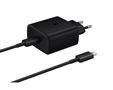 Samsung EP-TA845EWE 45W wall charger with USB-C cable Samsung EP-DW767JWE 45W 1.8m (OOB Bulk - replacement packaging) - white, Samsung EP-TA845EWE + EP-DW767JWE EP-TA845EWE + EP-DW767JWE