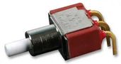 PUSHBUTTON SWITCH, SPDT, ON-MOM, 90┬░ 8125-SD9-AB-E