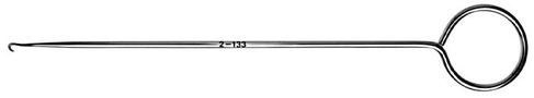Spring hook with ring 2-133