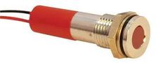 INDIC FLUSH CHROME RED 220VAC,IP67 Q8F3CXXHR220E