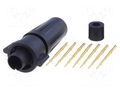 Connector: circular; plug; male; 3A; 125V; PIN: 7; EN2; soldering SWITCHCRAFT EN2C7M26G1W
