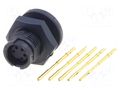 Connector: circular; socket; female; 3A; 125V; PIN: 5; EN2; soldering SWITCHCRAFT EN2P5F26