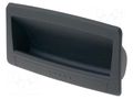 Holder; technopolymer PA; black; L: 50mm; W: 90mm; F2: 0.5kN; D: 17mm ELESA+GANTER EPR.90-PF-C1