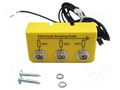 Grounding of cable systems; ESD; 110x16.5x37mm; Len: 3m EUROSTAT GROUP ERS-305513020
