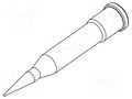 Tip; conical; 0.3mm; for  soldering iron,for soldering station ERSA ERSA-0102PDLF03