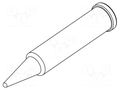 Tip; conical; 1mm; for  soldering iron,for soldering station ERSA ERSA-0102PDLF10
