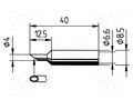 Tip; hoof,special; 4mm ERSA ERSA-0832PW