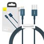 Baseus Superior Series Cable USB to iP 2.4A 1m (blue), Baseus CALYS-A03