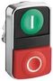 PUSHBUTTON, METAL DOUBLE HEADED ZB4BL7341