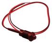 8MM PANEL MOUNT LED INDICATOR OXL/CLH/80/P/12AC/FL30/H/GREEN