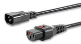 LEAD, LOCKING, IEC PLUG, 2M, BLK 812285-SF
