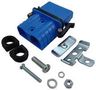 HOUSING, MALE, BLUE, 120A, 2POLE BMCWPM2MS-BL-38-SET