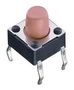 SWITCH, TACTILE, 0.05A, 12VDC, THT 430156050736