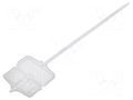 Cable tie; with label; L: 200mm; W: 5mm; polypropylene; -30÷110°C LAPP ETB-61742810