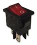 SWITCH, ANTIBACTERIAL, DPST, ILLUM RED H8553VBNACB