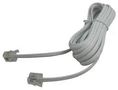 CABLE, RJ11-RJ11 (6P4C), WHITE, 3M MP009285