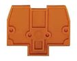 END PLATE, 2MM, ORANGE 870-924