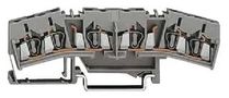 TERMINAL BLOCK, DIN RAIL, 6POS, 12AWG 280-675