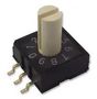 SWITCH, ROTARY, SMD, 10X10, 16 POS, 3X3 MCRM3HAF-16R-V-B