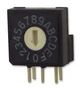 SWITCH, ROTARY, R/A, 10X10, 16 POS, 3X3 MCRV3AF-16R-V-B