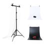Photo studio background support Puluz 70x200cm + Backdrops 2 pcs DCA0976, Puluz DCA0976