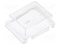 Accessories: cover; Body: transparent BULGIN F1026MO