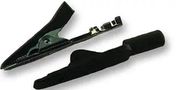 ALLIGATOR CLIP, 4MM, BLACK, PK5 , MKU 930318100