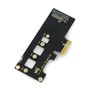 PCIe to M.2 adapter - compatible with Raspberry Pi CM4 - Waveshare 19091 WSR-20091 5904422380106