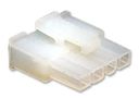 CONNECTOR HOUSING, RCPT, 4POS 39-01-4041