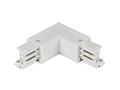 Connector L for 3 phase trak LUMICANTO left white with feeding PRIME 210646 5905378210646