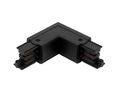 Connector L for 3 phase trak LUMICANTO left black with feeding PRIME 210653 5905378210653