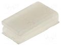 Self-adhesive cable holder; polyamide; natural; UL94V-2 KSS WIRING FC-1001