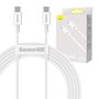 Baseus Superior Series Cable USB-C to USB-C, 100W, 2m (white), Baseus CATYS-C02