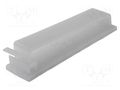 Self-adhesive cable holder; polyamide; natural; UL94V-2 FIX&FASTEN FCA-1
