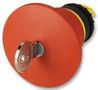 EM STOP KEY RLSE, NO LED, PALM, 45MM M22-PVS45P-MS1
