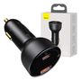 Car charger Baseus Superme, USB, USB-C, 100W (black), Baseus CCZX-01