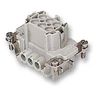 INSERT, FEMALE, 6P+E, 16A, 500V CNEF06T