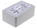 Filter: anti-interference; 250VAC; Cx: 0.1uF; Cy: 2500pF; 1mH; THT KEMET FIL3100